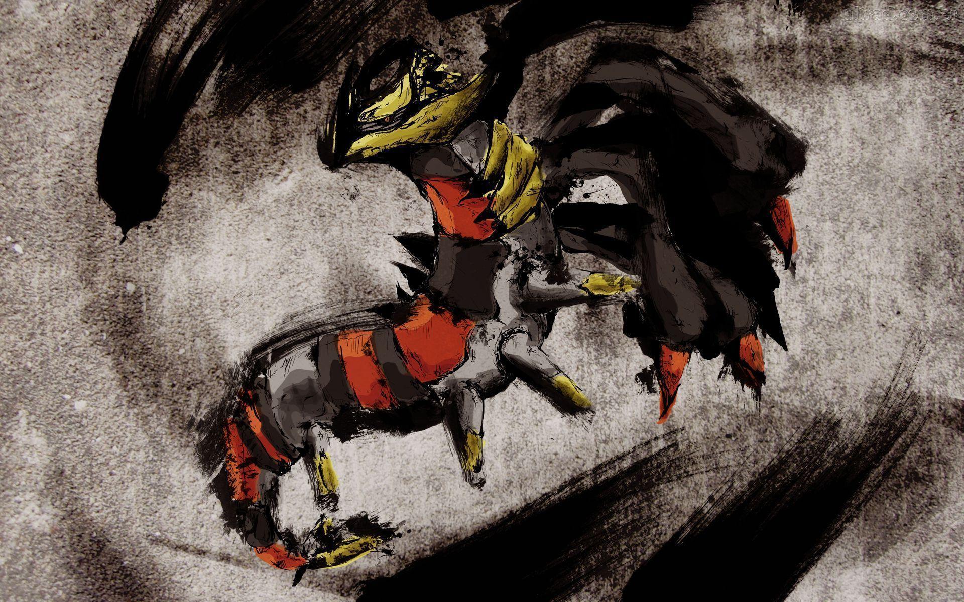 Giratina, cool, pokemon, dark, HD wallpaper