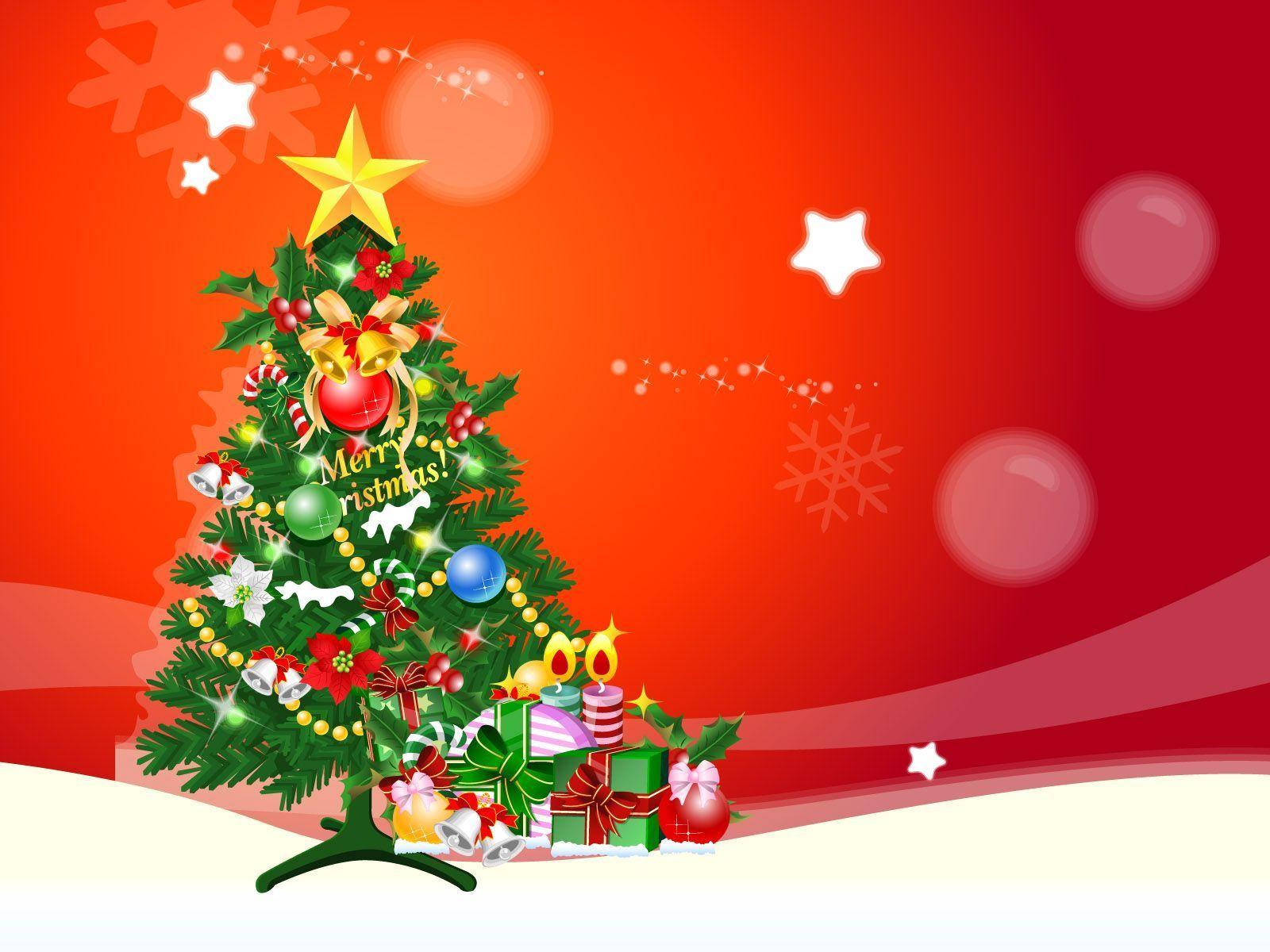 Christmas Tree Cute Wallpapers - Wallpaper Cave