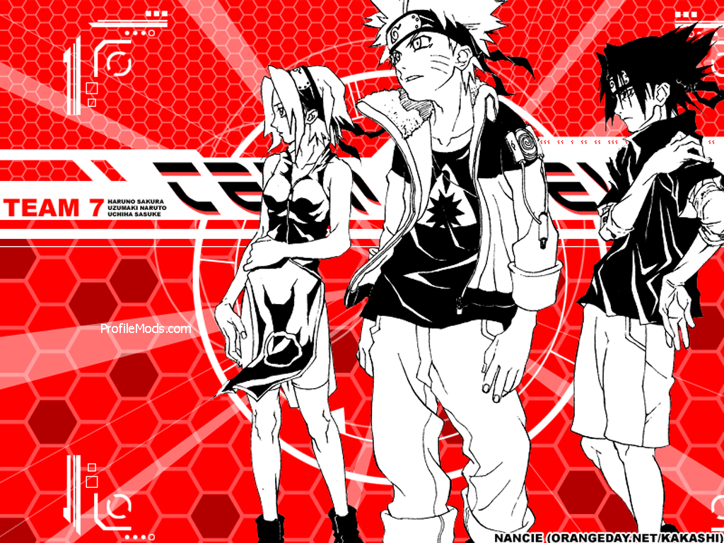 Naruto Wallpaper Black White