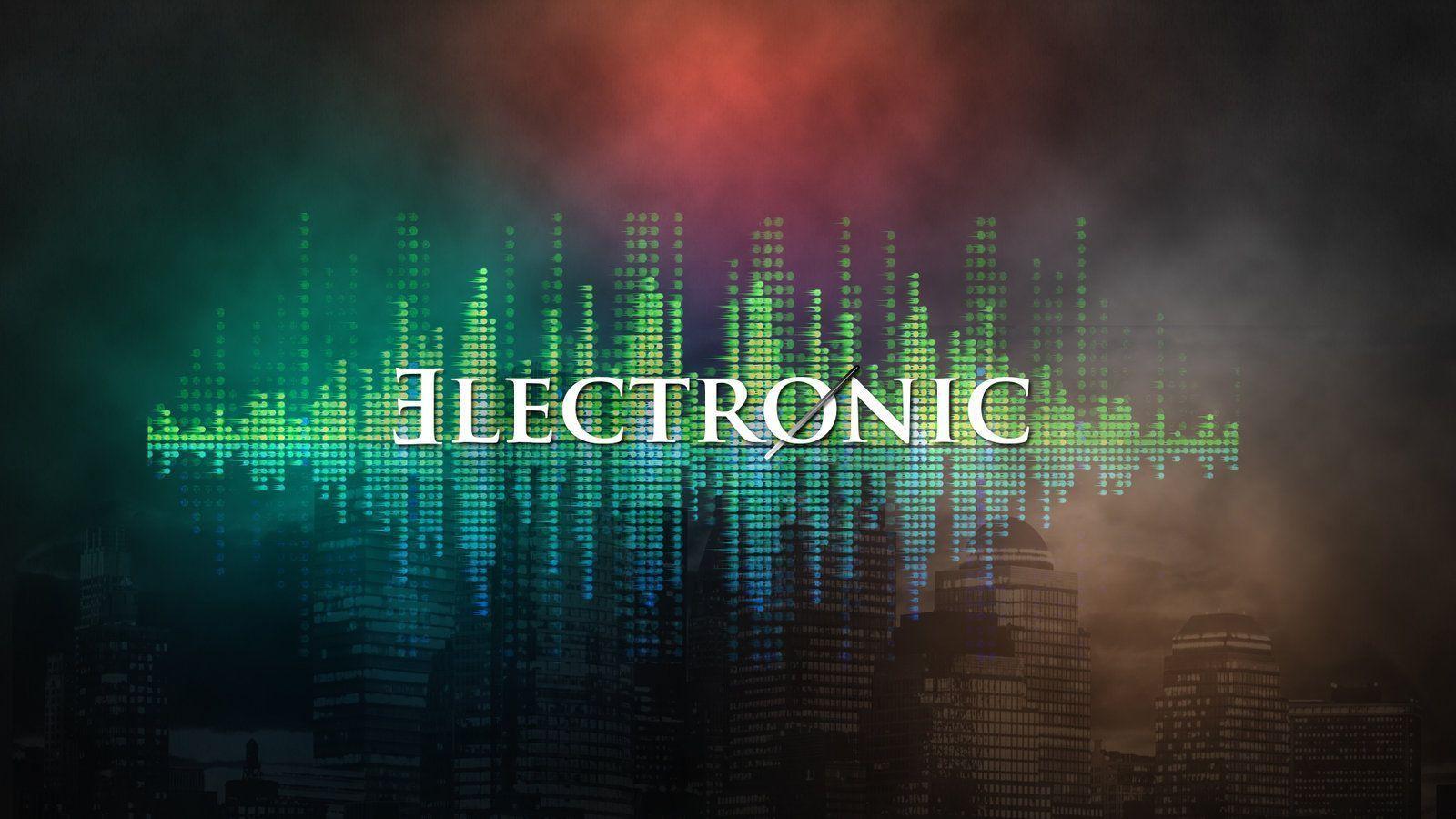 electronic music art wallpaper