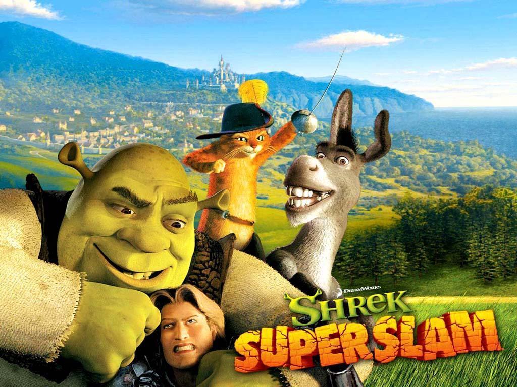 Shrek 2 Cartoon Movies for Download HD Wallpaper