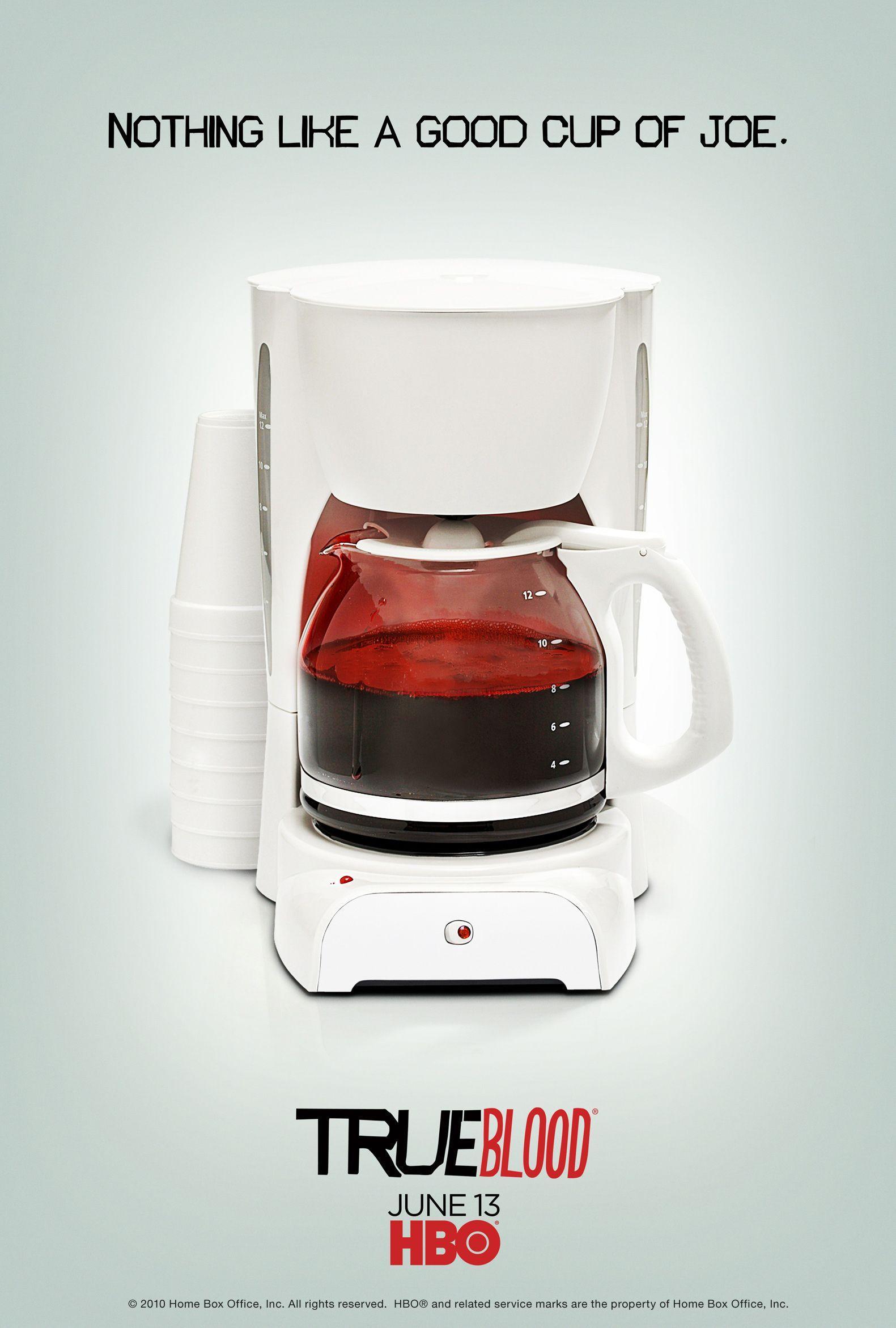 HBO: True Blood: Extras: Season 3 Posters: Cup of Joe