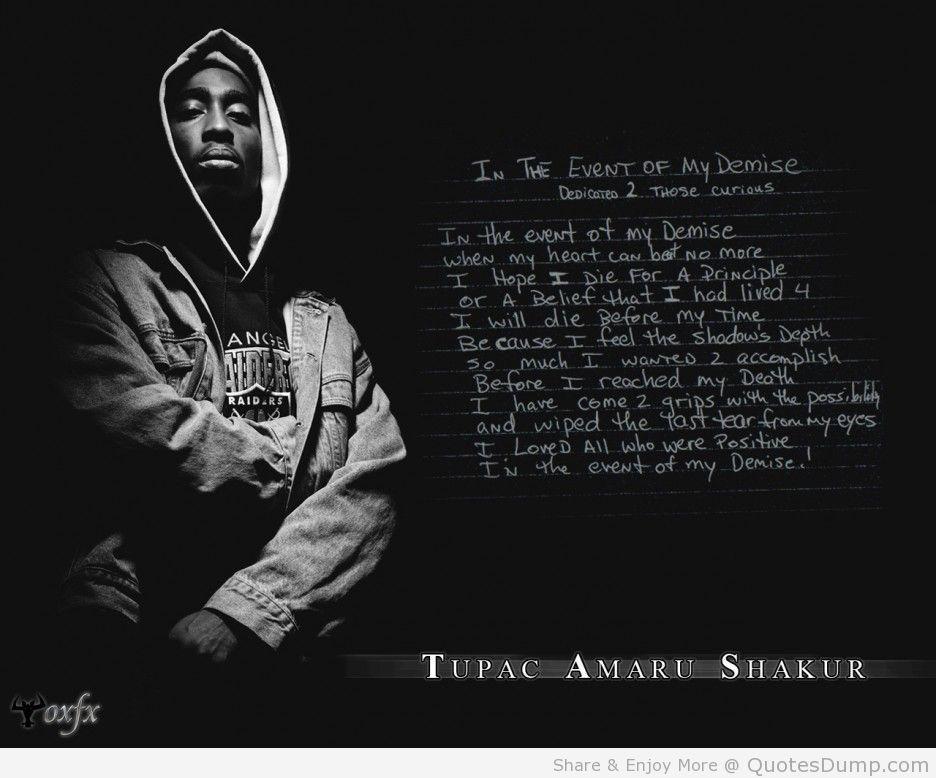 Tupac Quotes About Thug Life Image & Picture