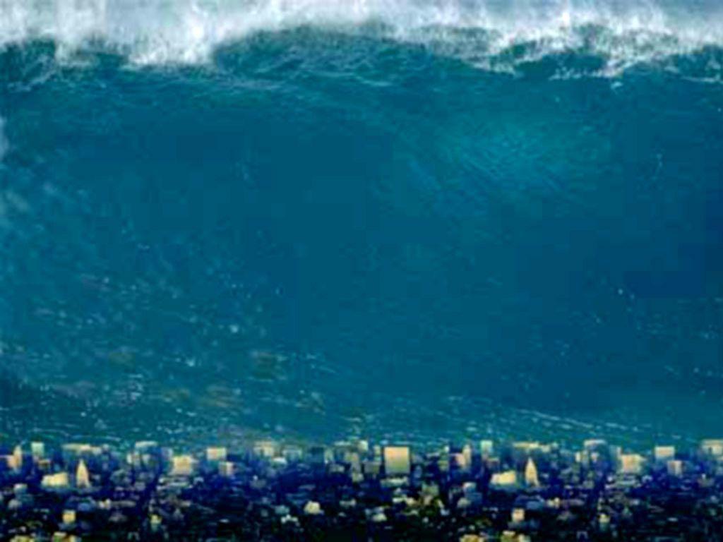 Wallpaper For > Mega Tsunami Wallpaper