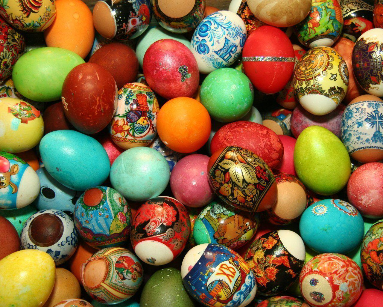 Many Easter Eggs / Religion / Desktop HD, iPhone, iPad