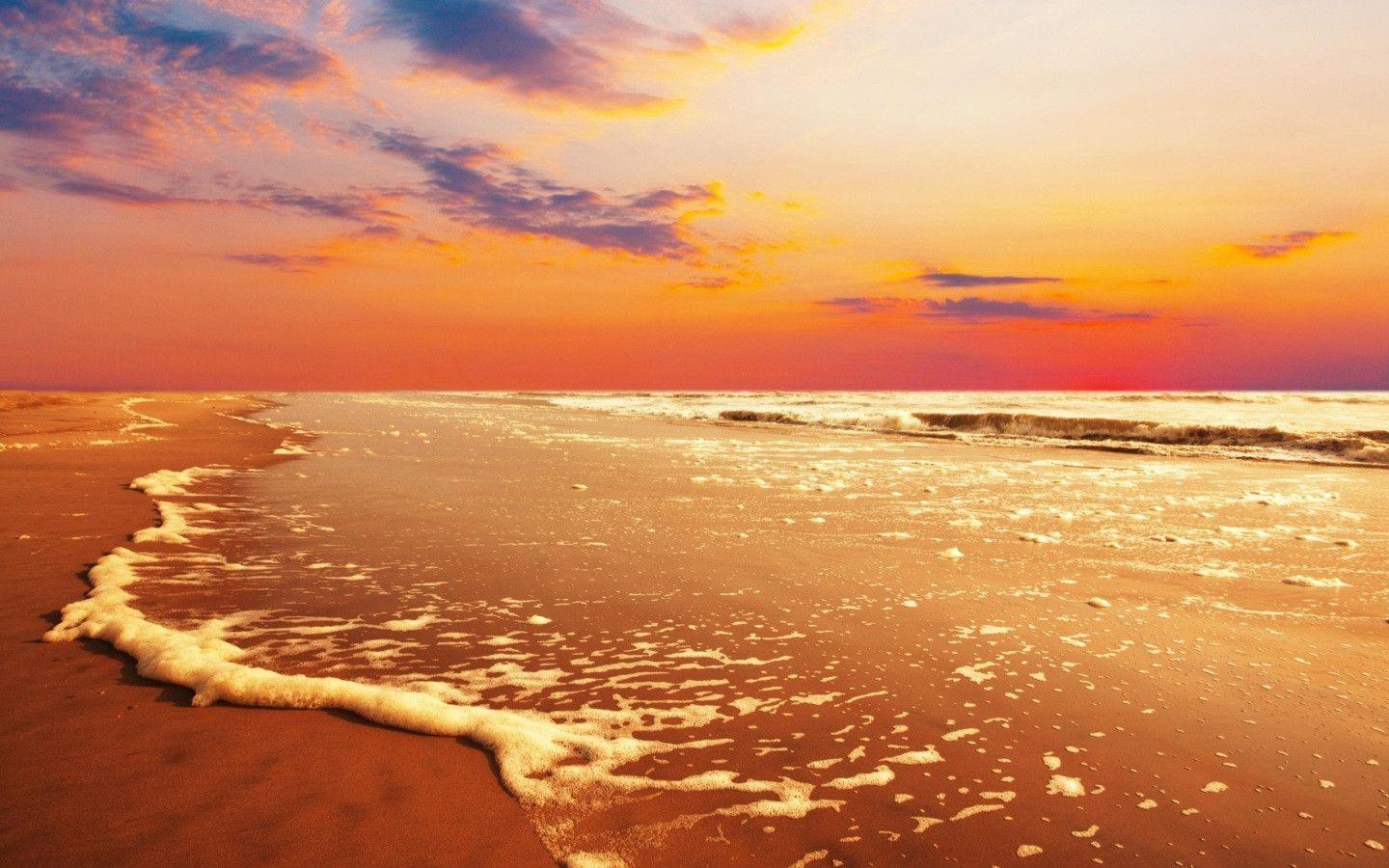 Colorful Seaside / Nature / Desktop HD, iPhone, iPad Wallpaper