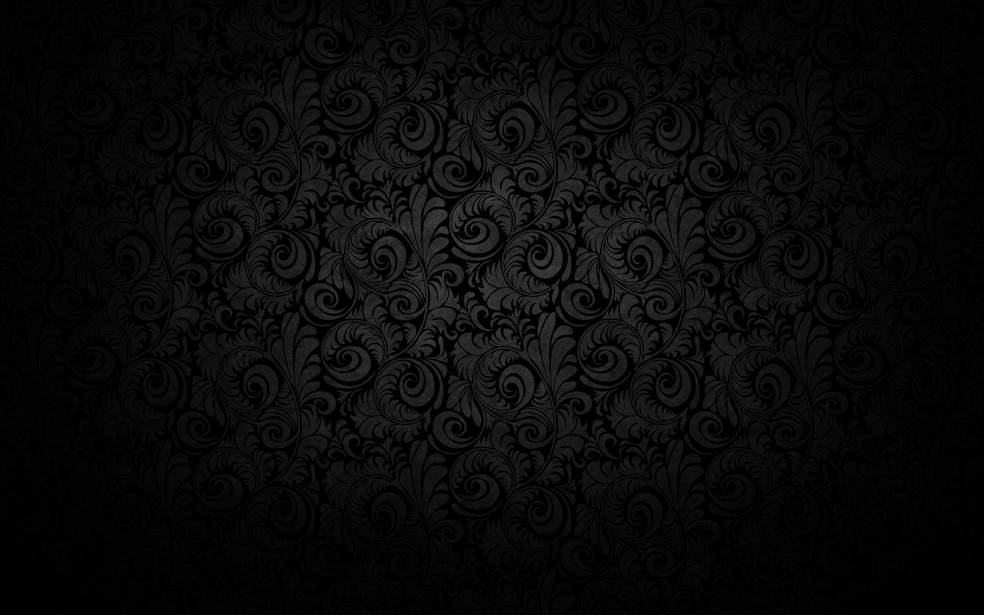 Dark Floral Pattern Vintage Background HD Free Wallpaper
