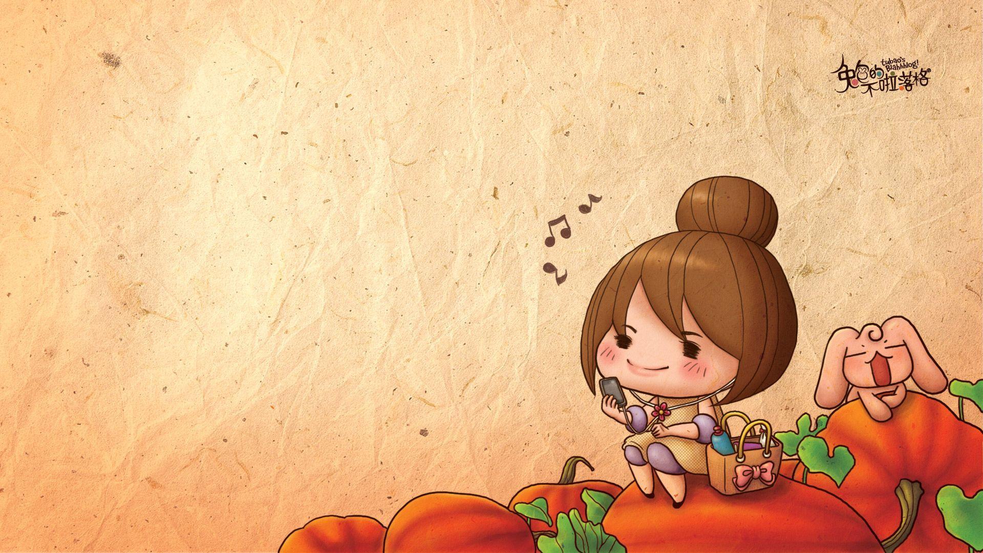 Cute Thanksgiving Background HD Wallpaper