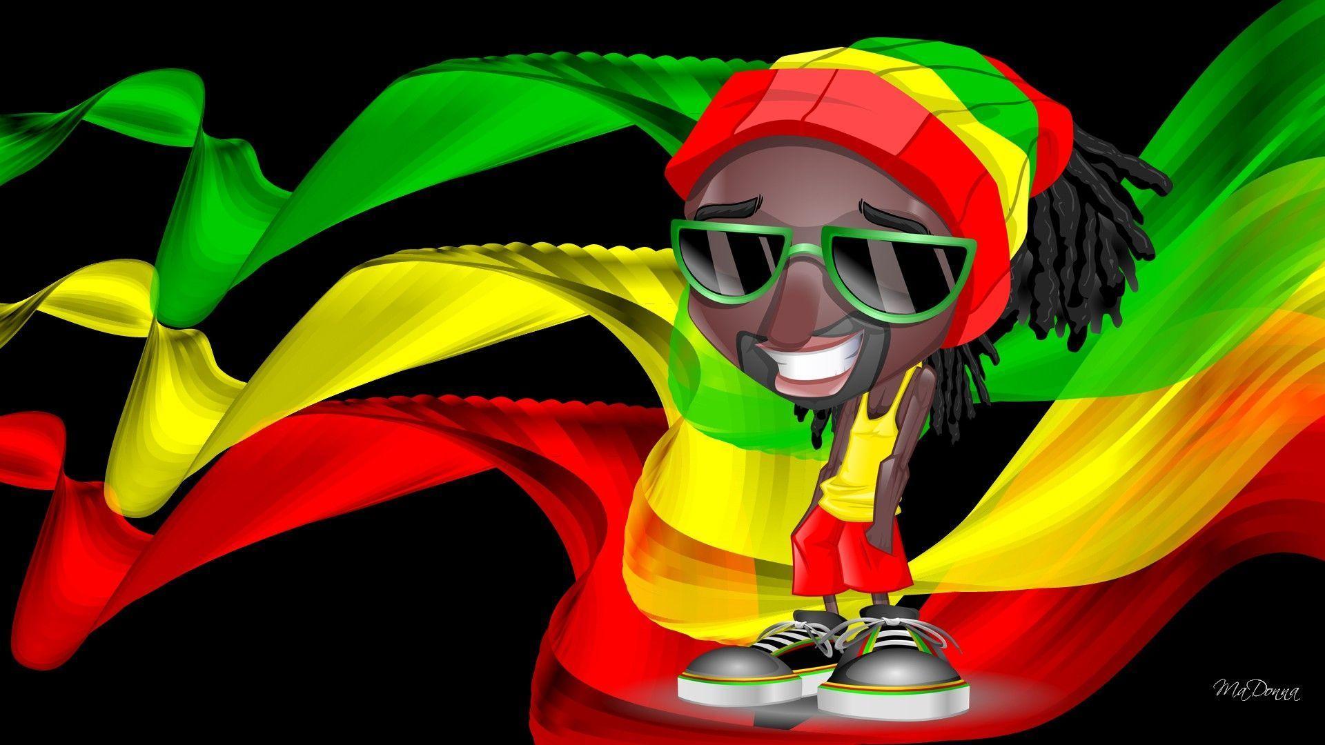Rastafari Wallpaper 3D