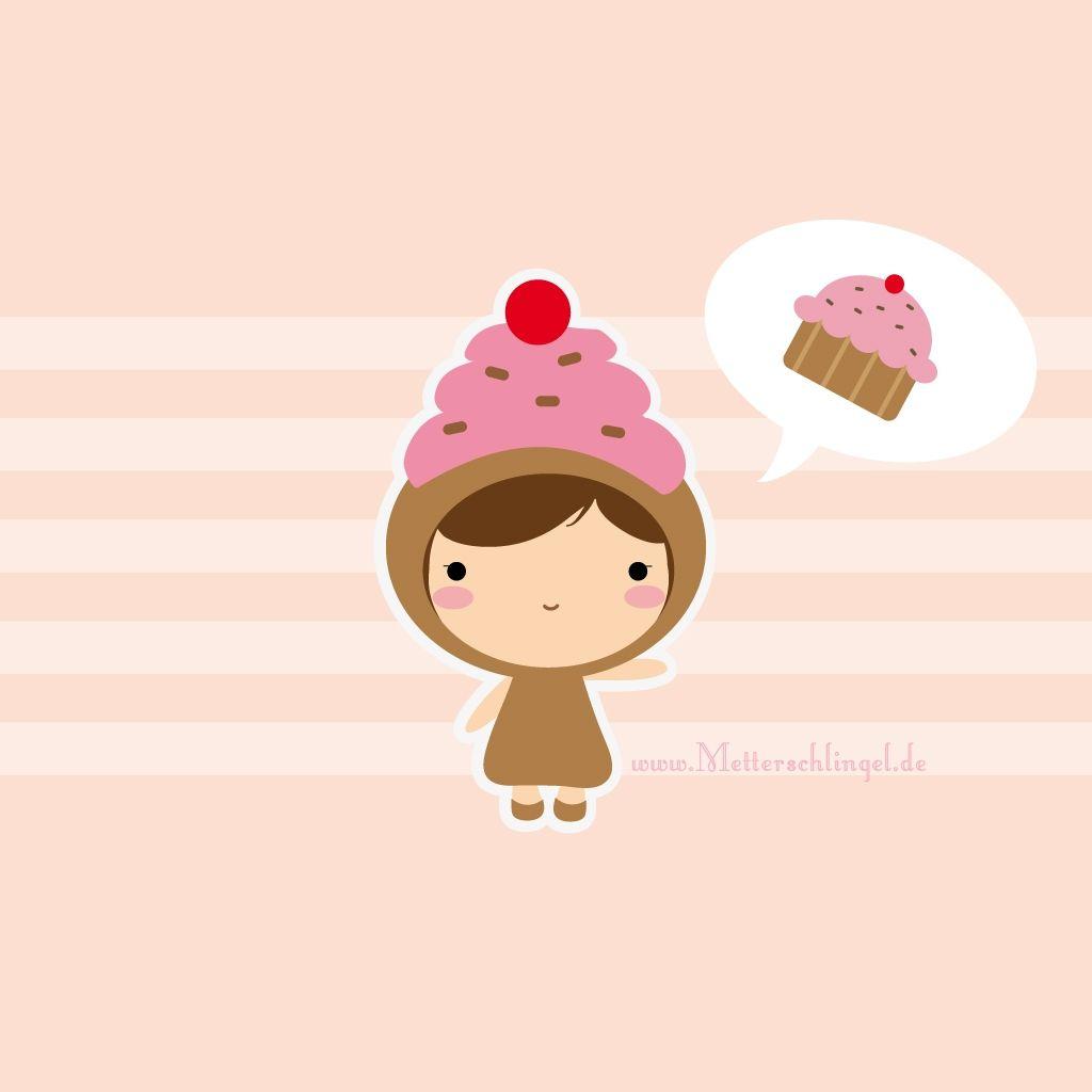 Wallpaper For > Cute Cupcakes Wallpaper