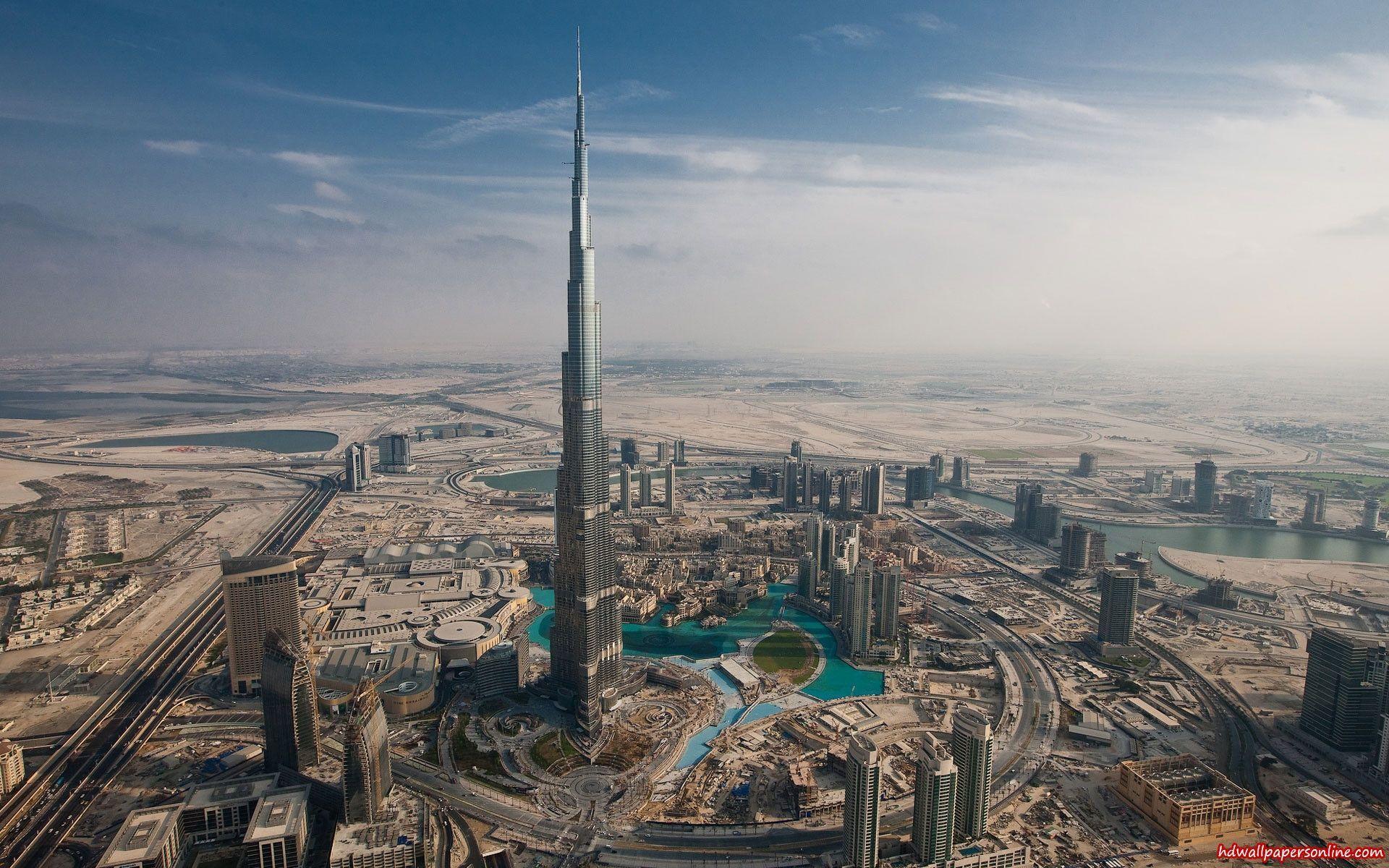 Burj Khalifa, Dubai HD dimensions wallpaper picture