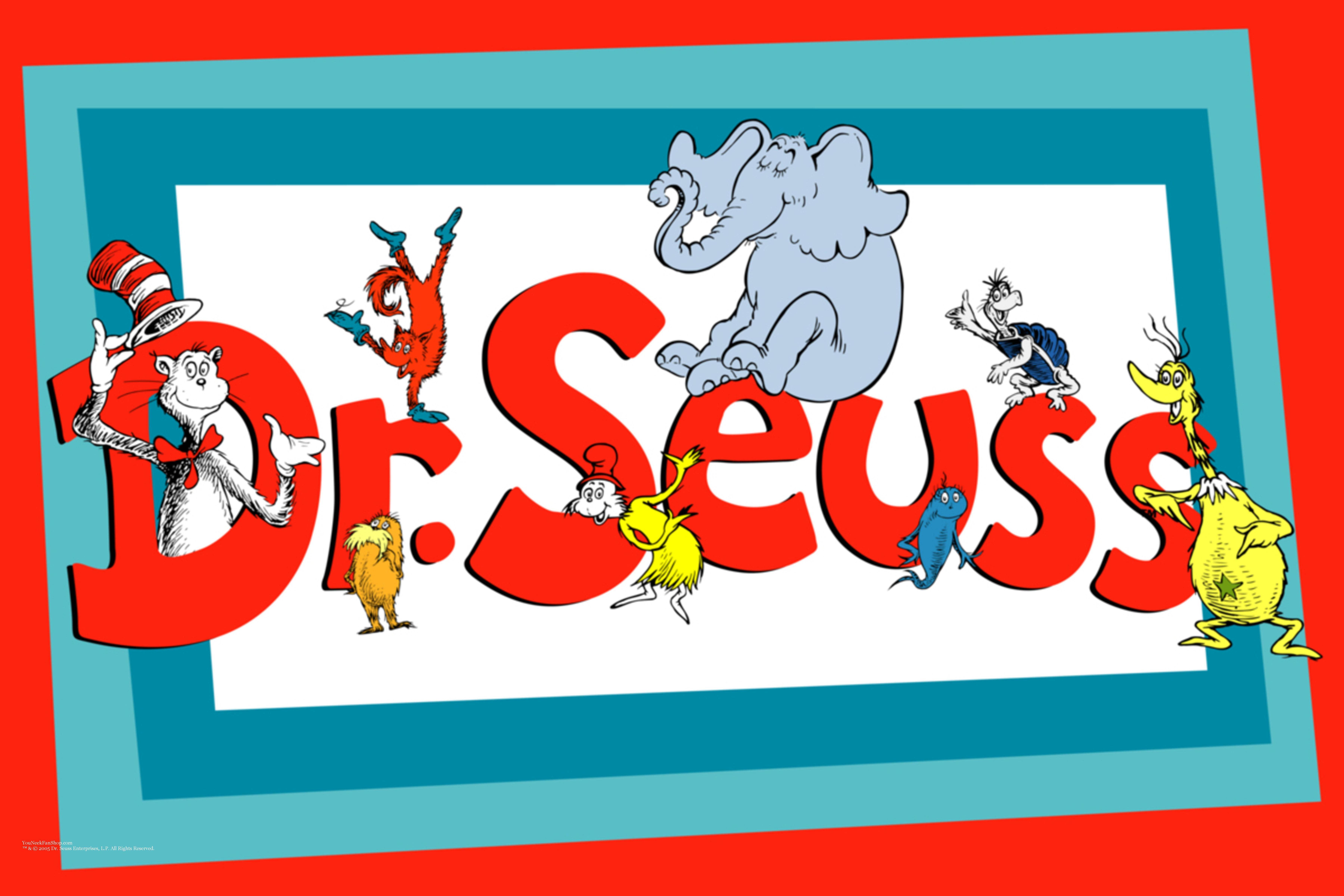Image For > Dr. Seuss Wallpapers Border