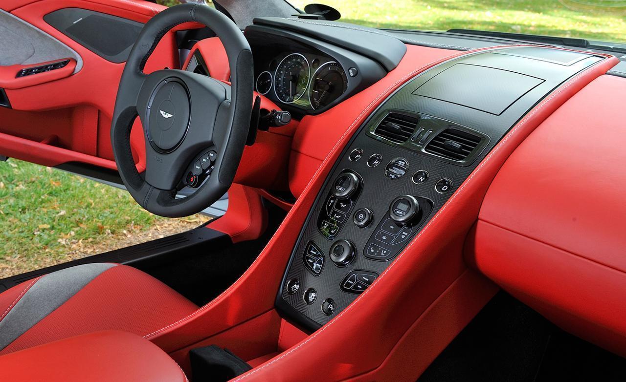Aston Martin Vanquish interior photo