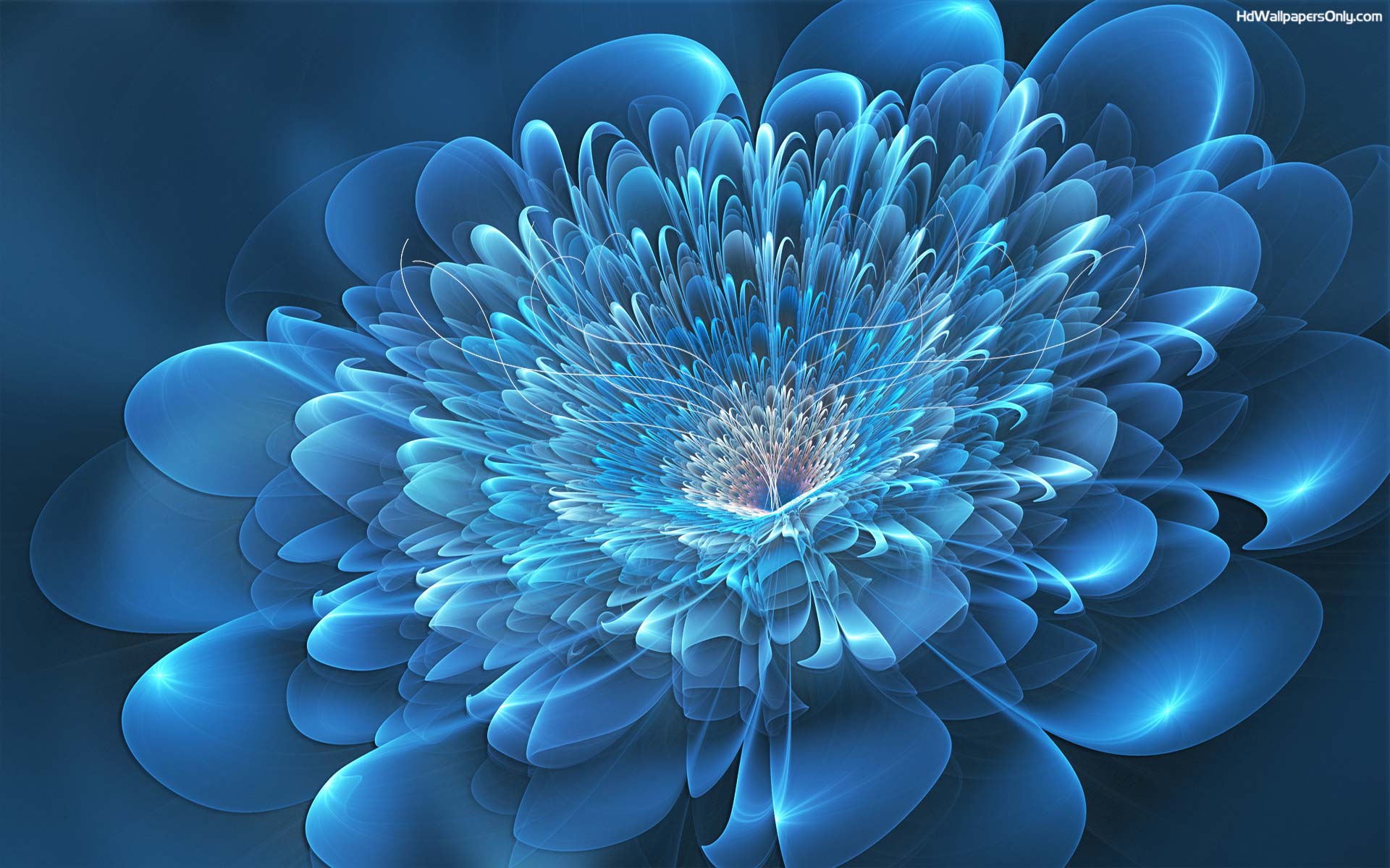 Glow Blue wallpaper