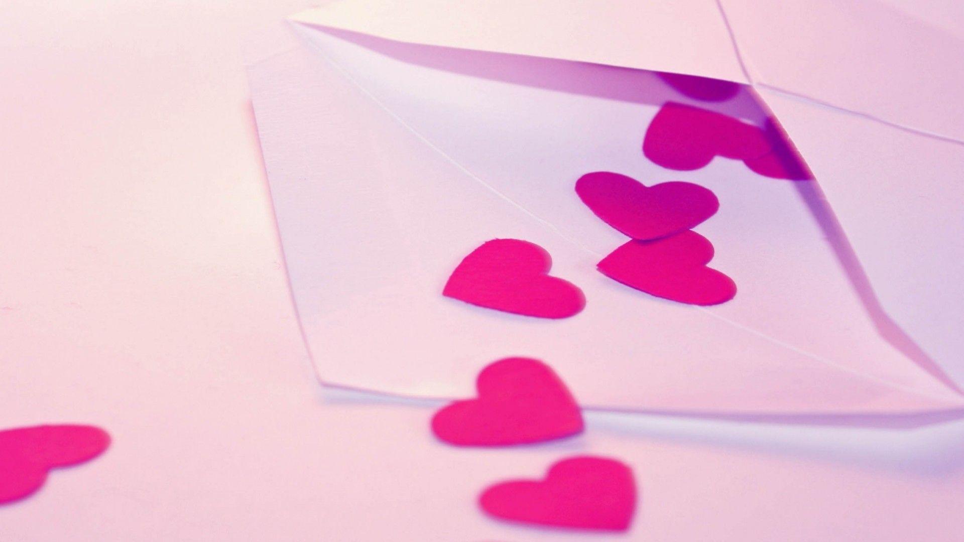 Cute Love Hearts Wallpaper HD. High Definition Wallpaper