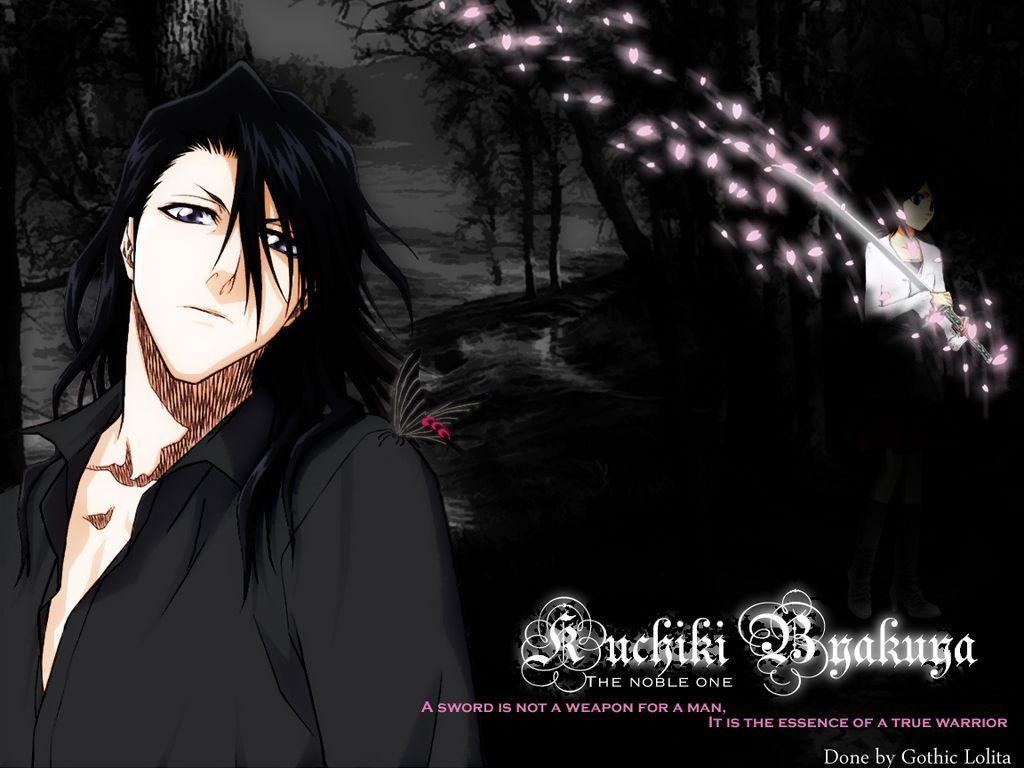 Bleach Anime Wallpaper. Kuchiki Byakuya Wallpaper