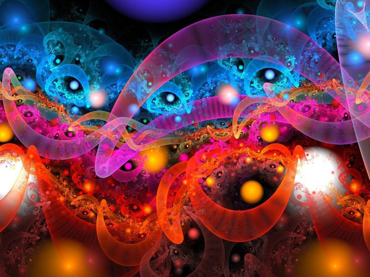 Trippy Acid Art Wallpaper