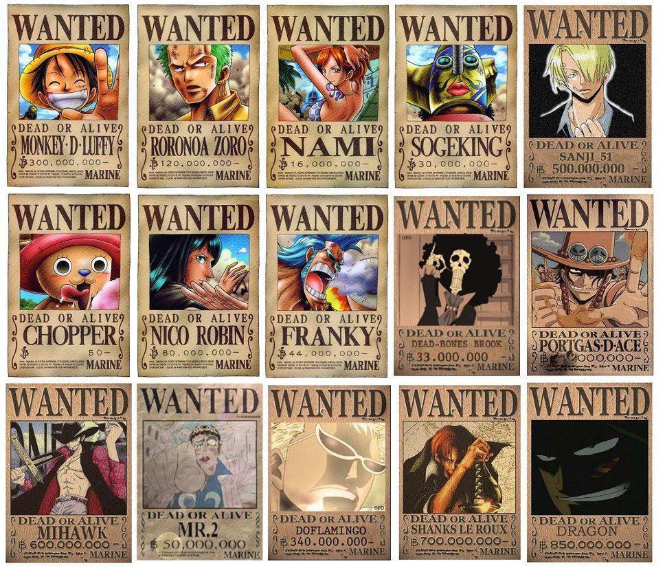 968 X 826 One Piece Wanted 1 By Sanji Devastador On DeviantART