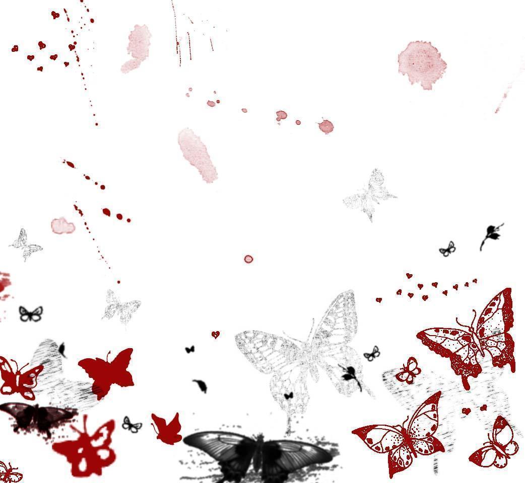 Love Butterflies Red Beautiful Wallpaper and Picture. Imageize
