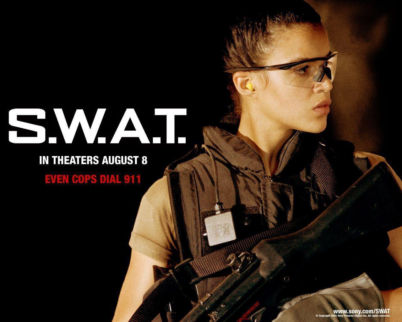 Michelle Rodriguez in S.W.A.T. Wallpaper Rodriguez