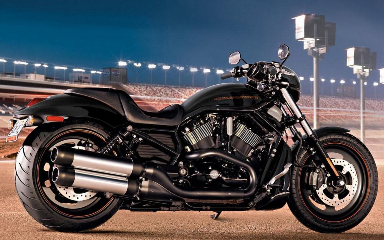 Harley Davidson Bike with Free Wallpaper