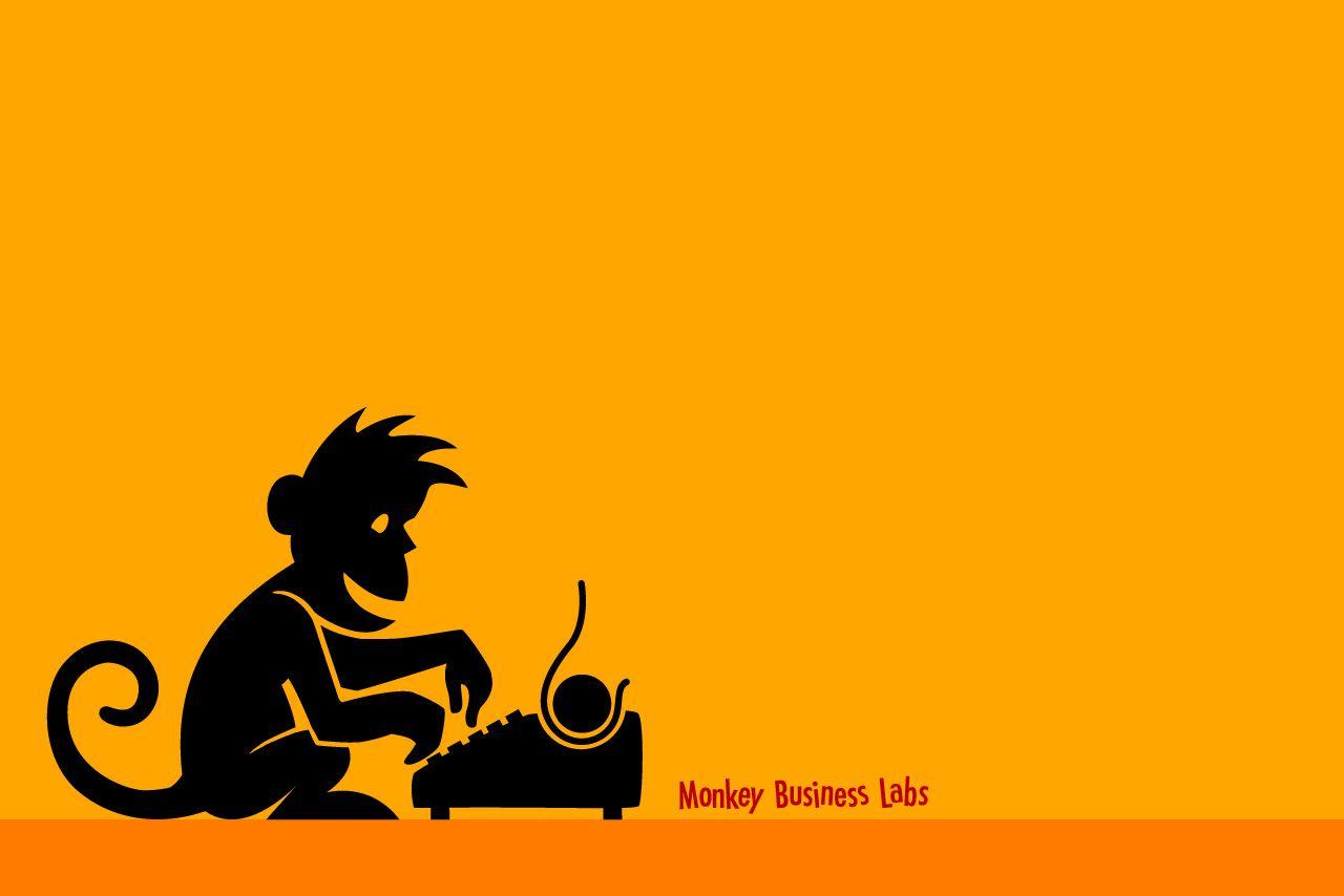 Download Silhouette Monkeys Wallpaper 1280x854