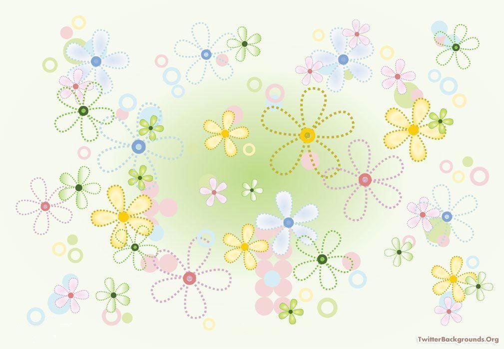 Flowers PPT Background Free Flowers