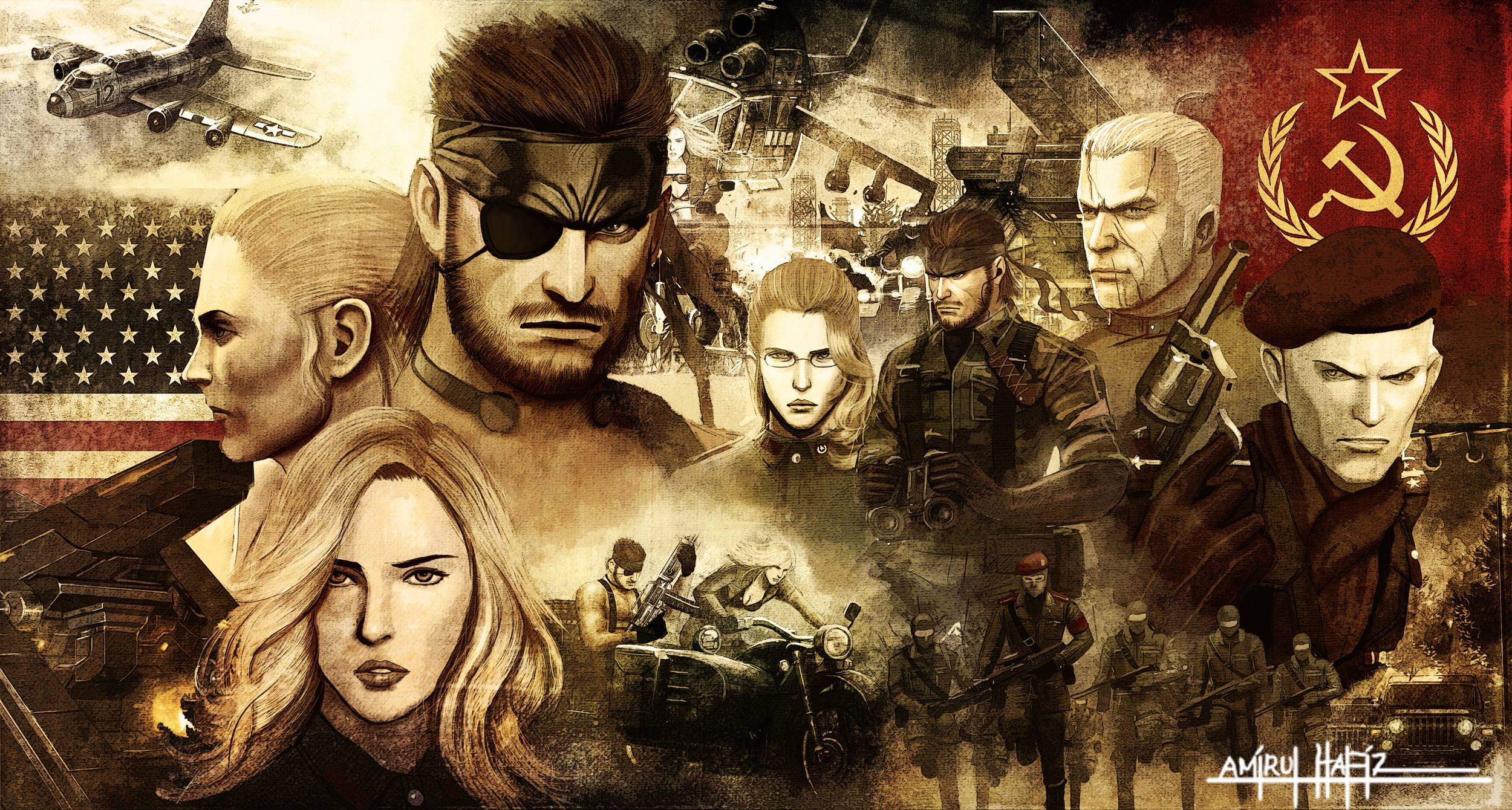 METAL GEAR SOLID 3 SNAKE EATER POSTER