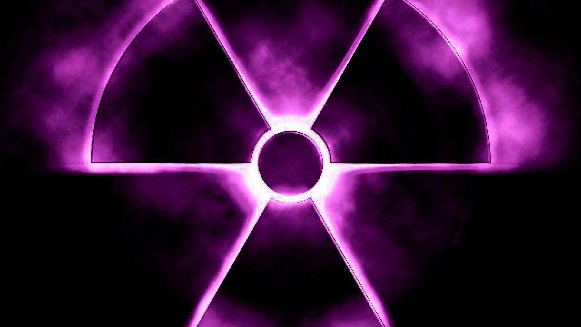 Abstract, Miscellaneous Digital Art Radioactive Purple Wallpaper