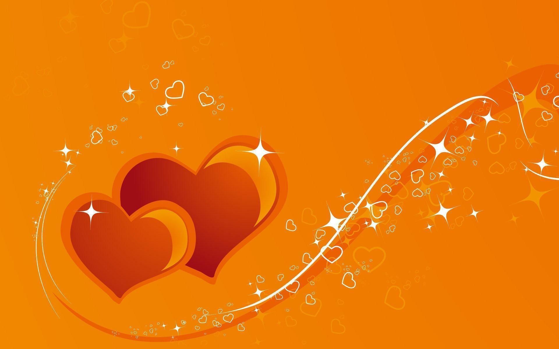 HD Love Heart Animated Background HD Wallpaper