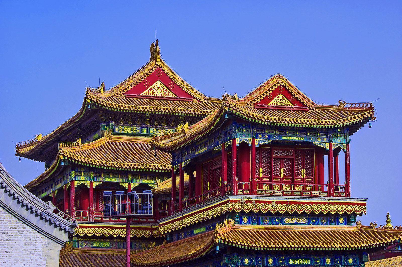 Forbidden City Architecture Wallpaper HD Wallpaper