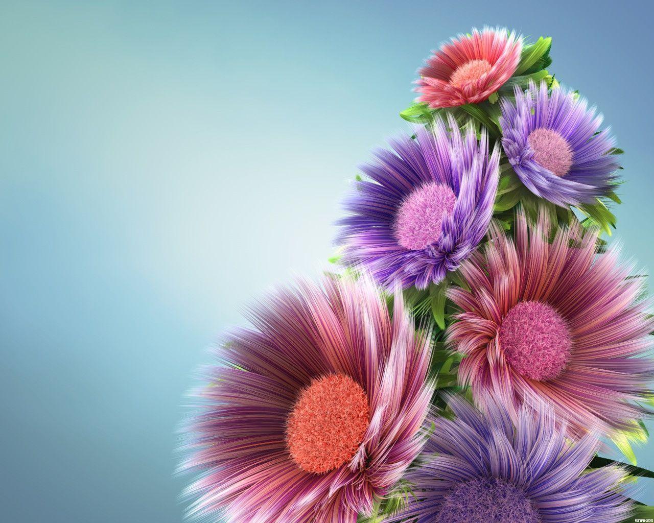 wallpaper desktop nature flowers