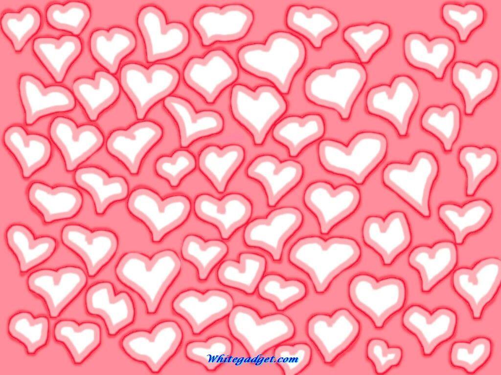 Wallpaper For > Hearts Desktop Wallpaper