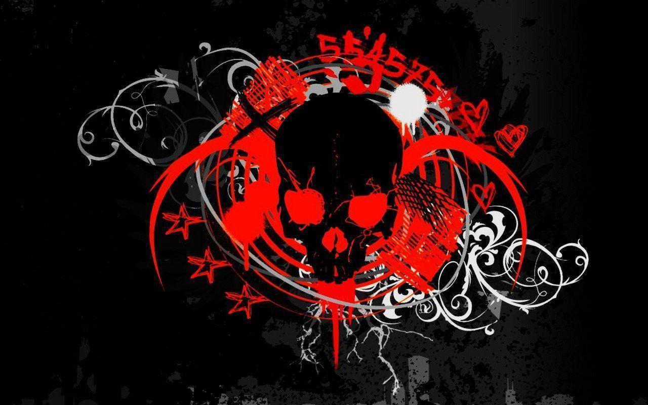 Red Skull Computer Wallpaper, Desktop Background 1280x800 Id: 88290