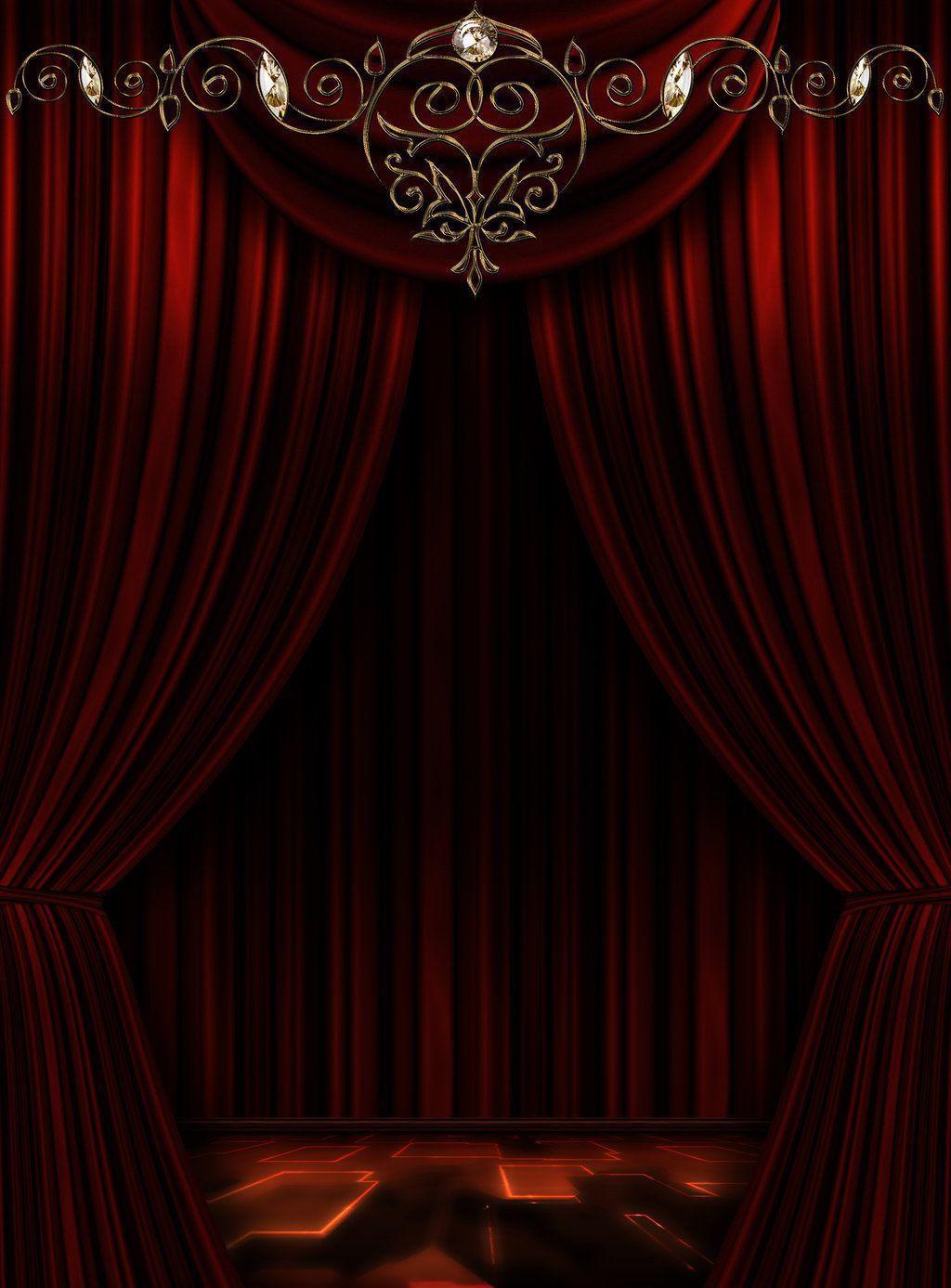 Red texture with decor 2
