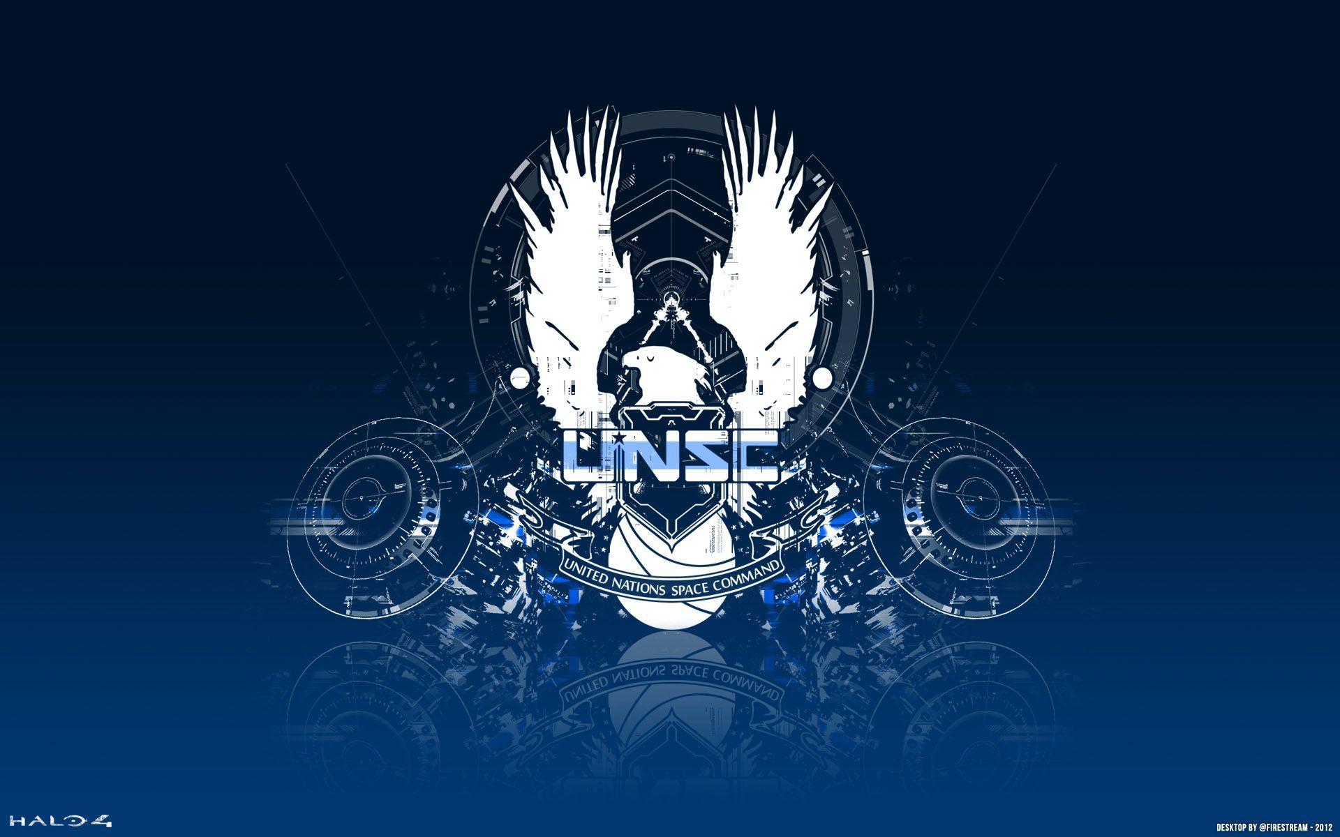 Halo 4 Unsc Logo Wallpaper