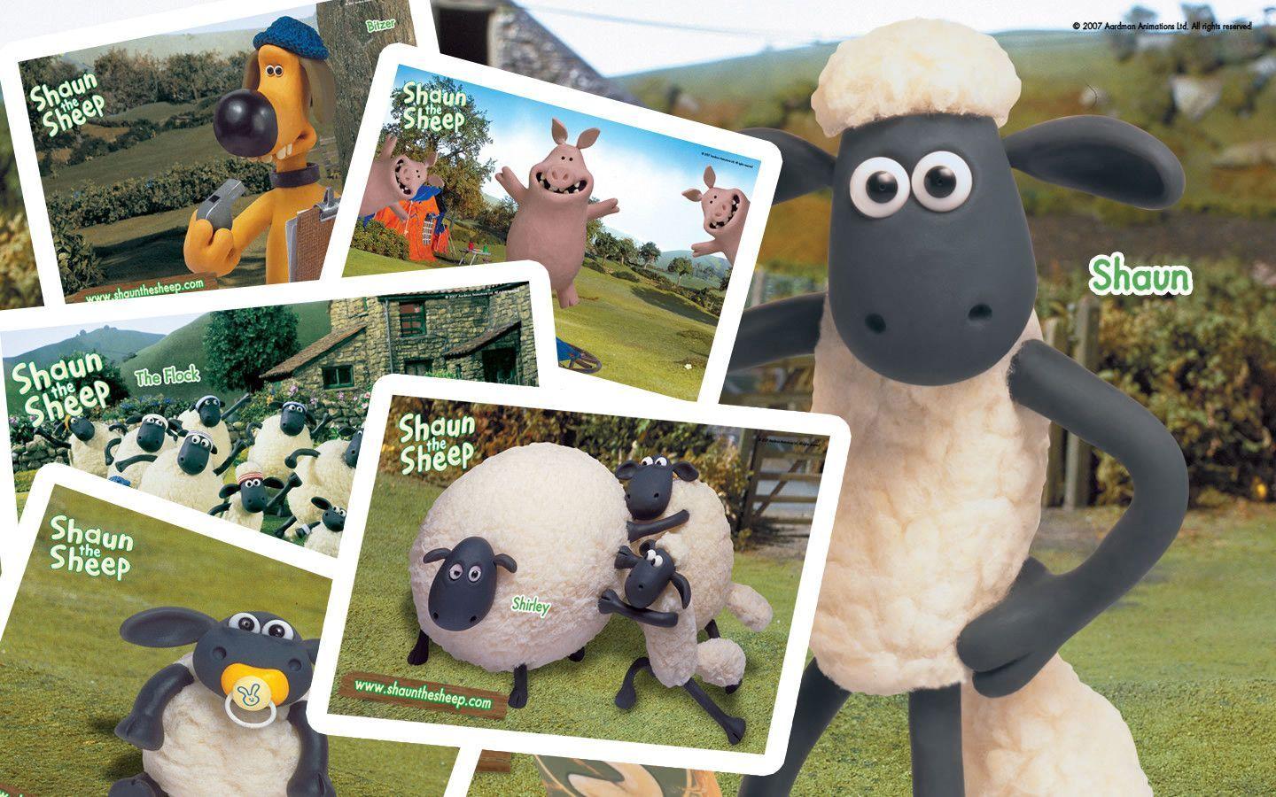 Shaun the Sheep and Friends Wallpaper Download HD