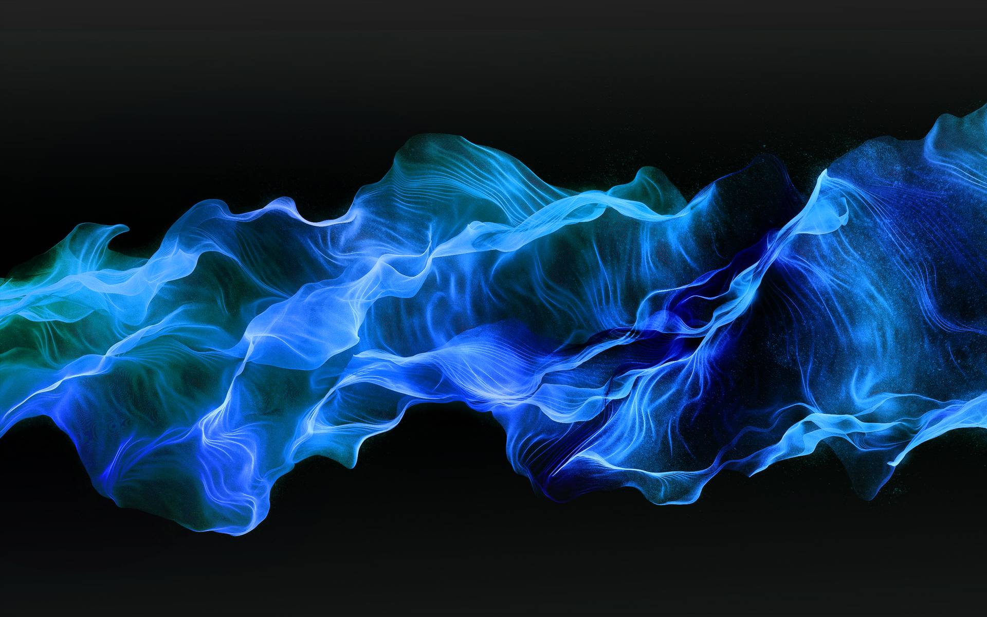 Wallpaper For > Blue Fire Abstract Background