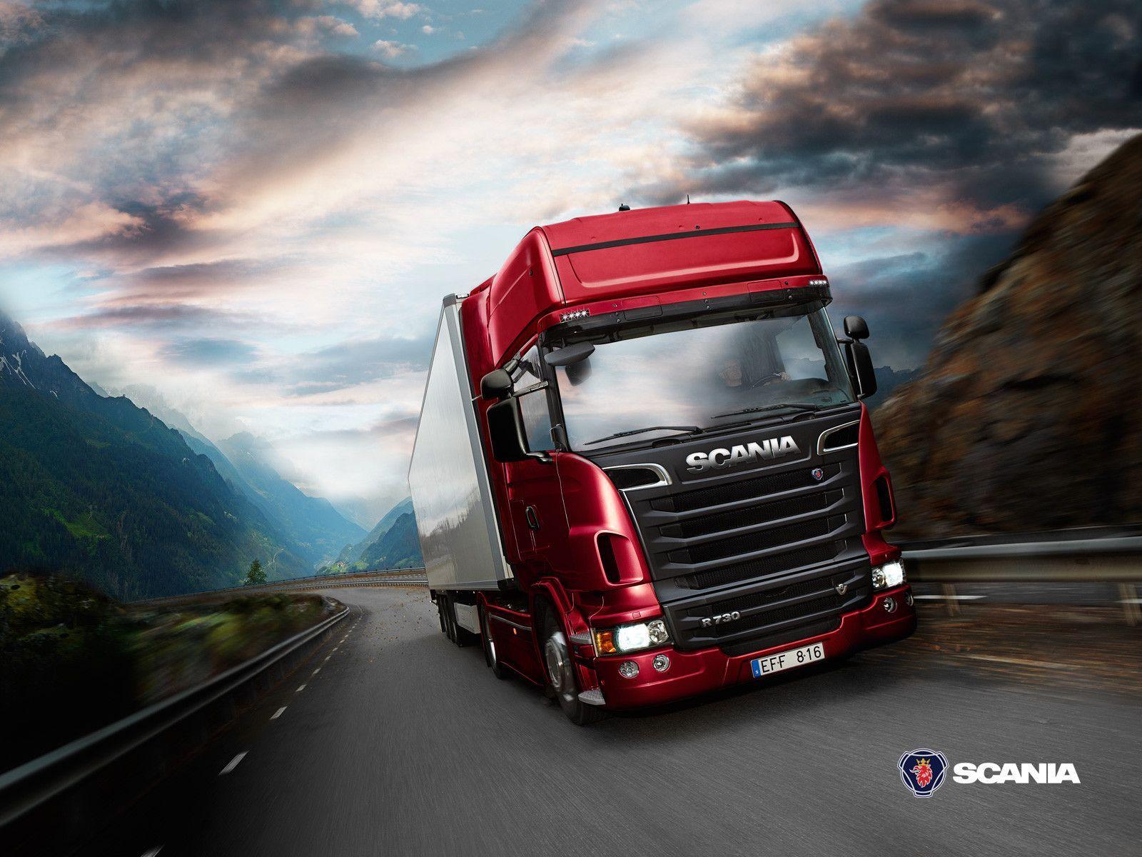 Scania Truck Reds Wallpapers Wallpapers
