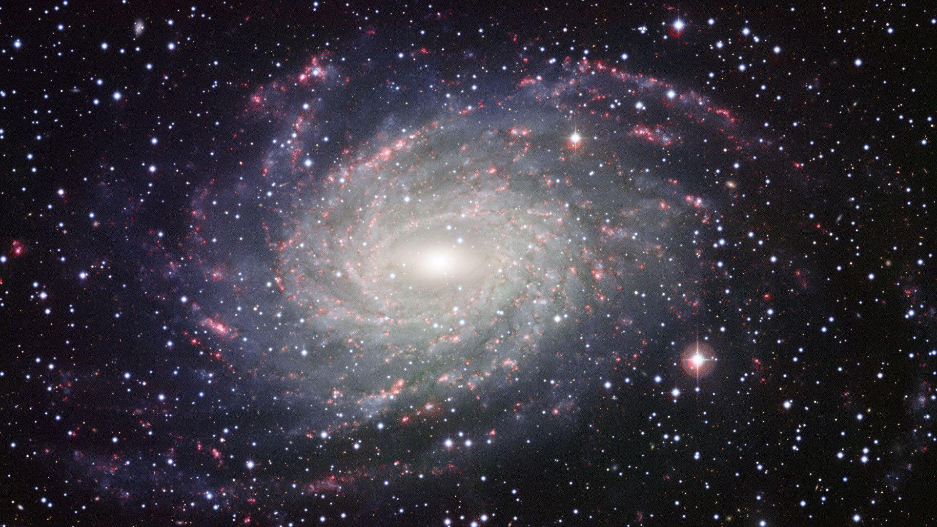 Download wallpapers Spiral Galaxy, similar to Milky Way free
