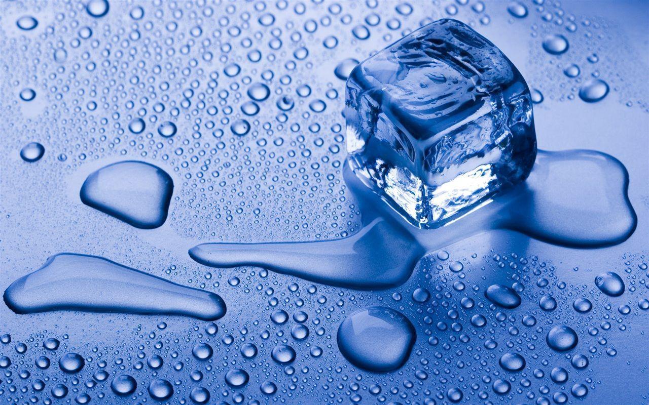Ice Cubes Water Wallpaper HD. Hdwidescreens