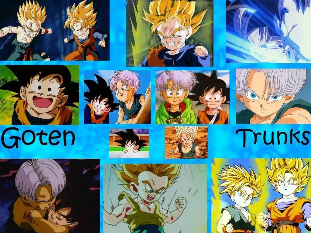 goten and trunks wallpapper