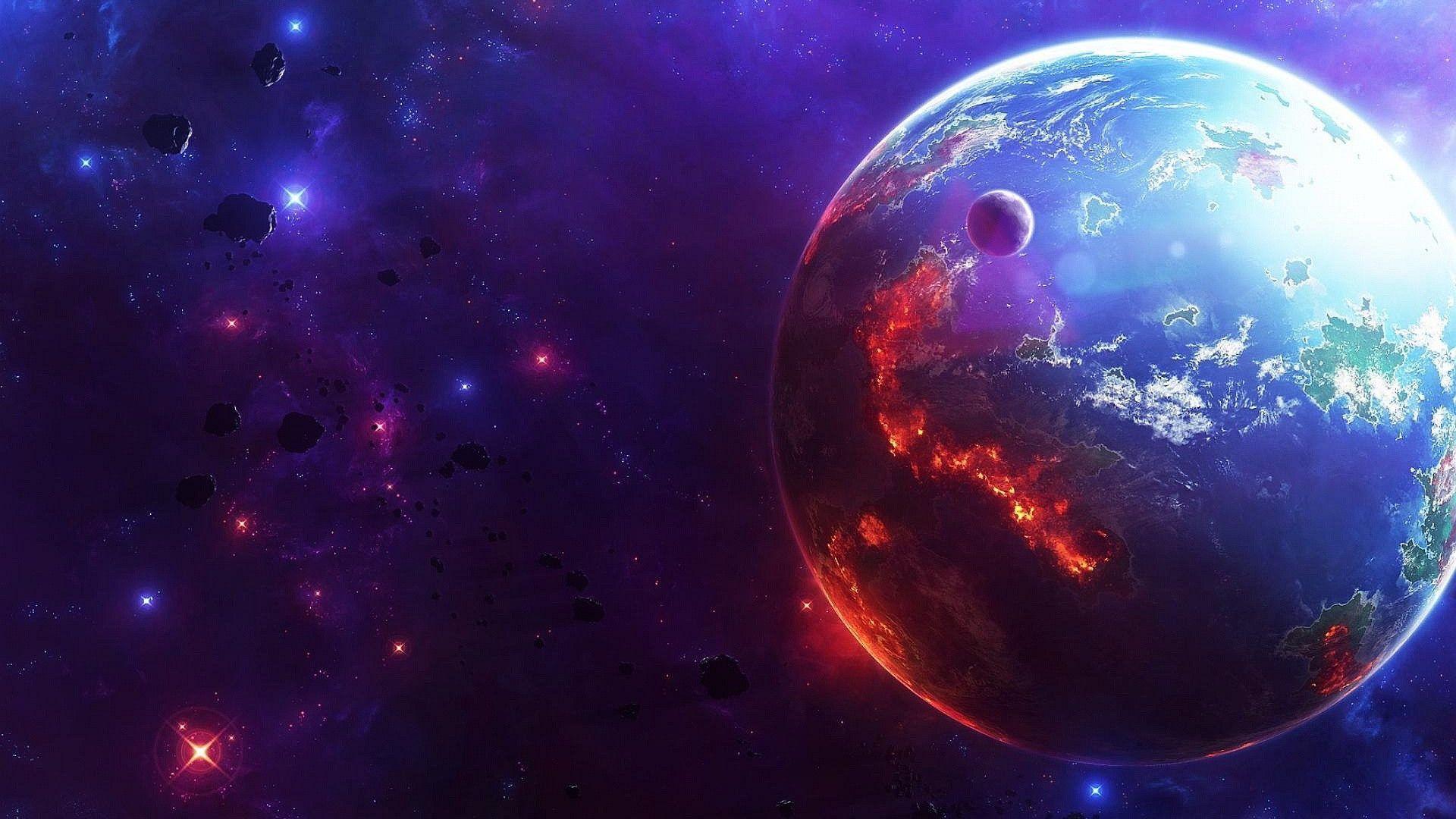 1920x1080 Planet Space Art Wallpapers
