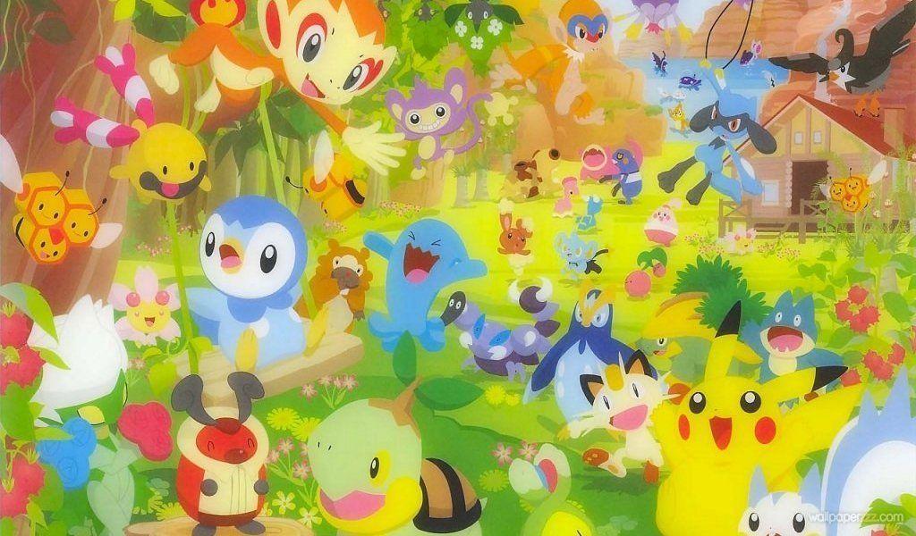 Emotional New Pokemon Wallpaper HD Picture 1024x600PX Gorgeous