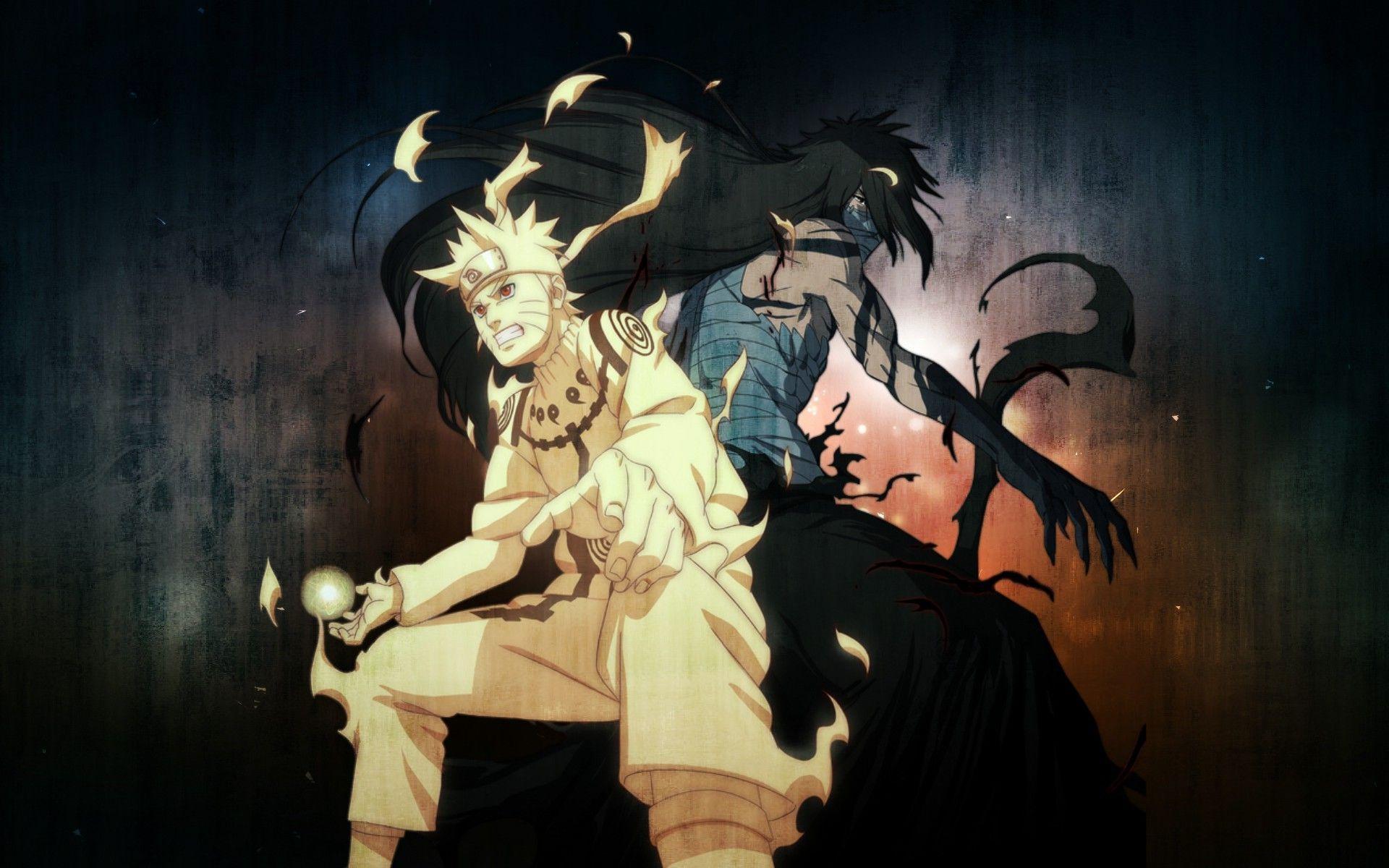 Naruto Uzamaki vs Ichigo Kurosaki wallpaper #