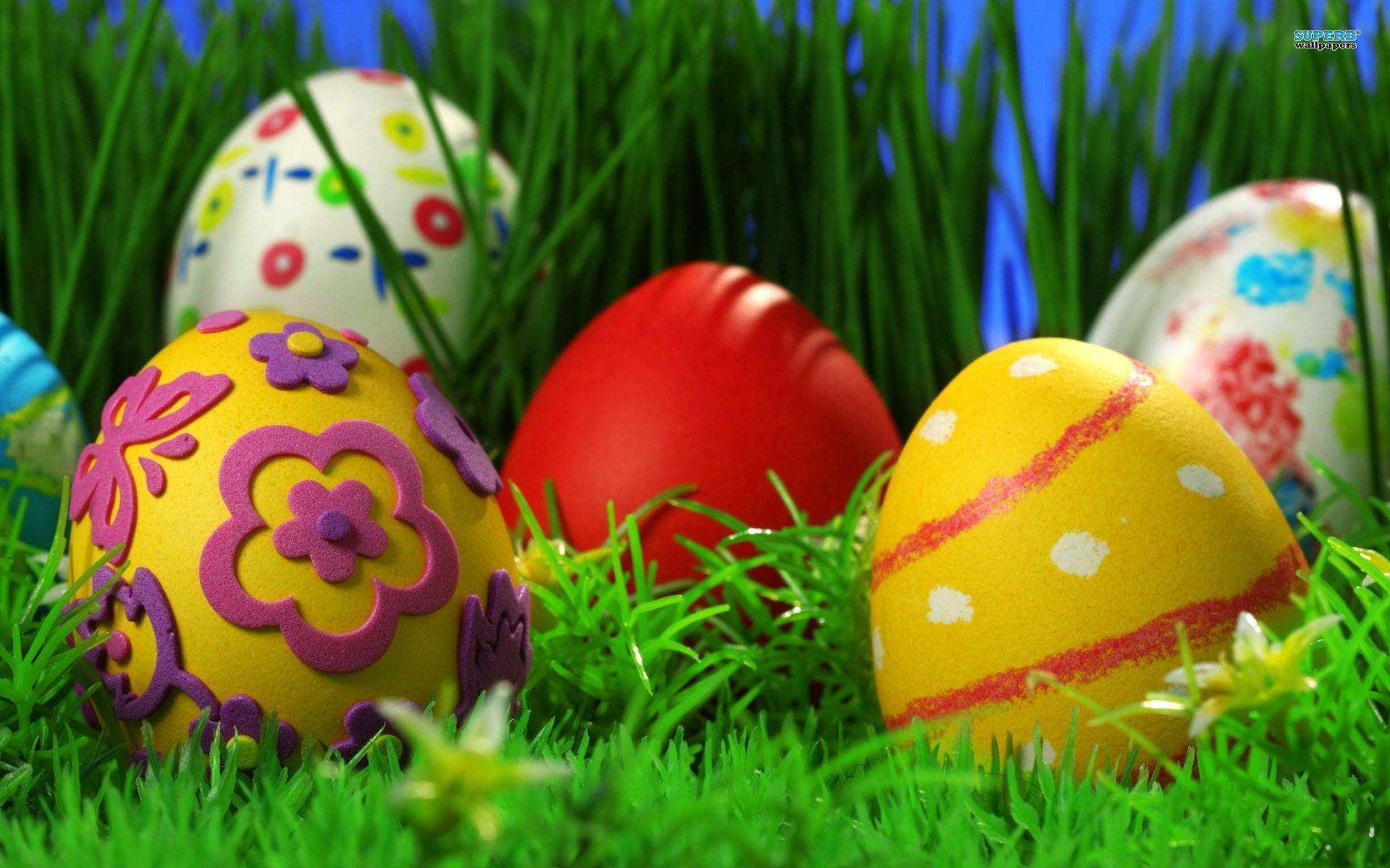 Easter Eggs Desktop Background