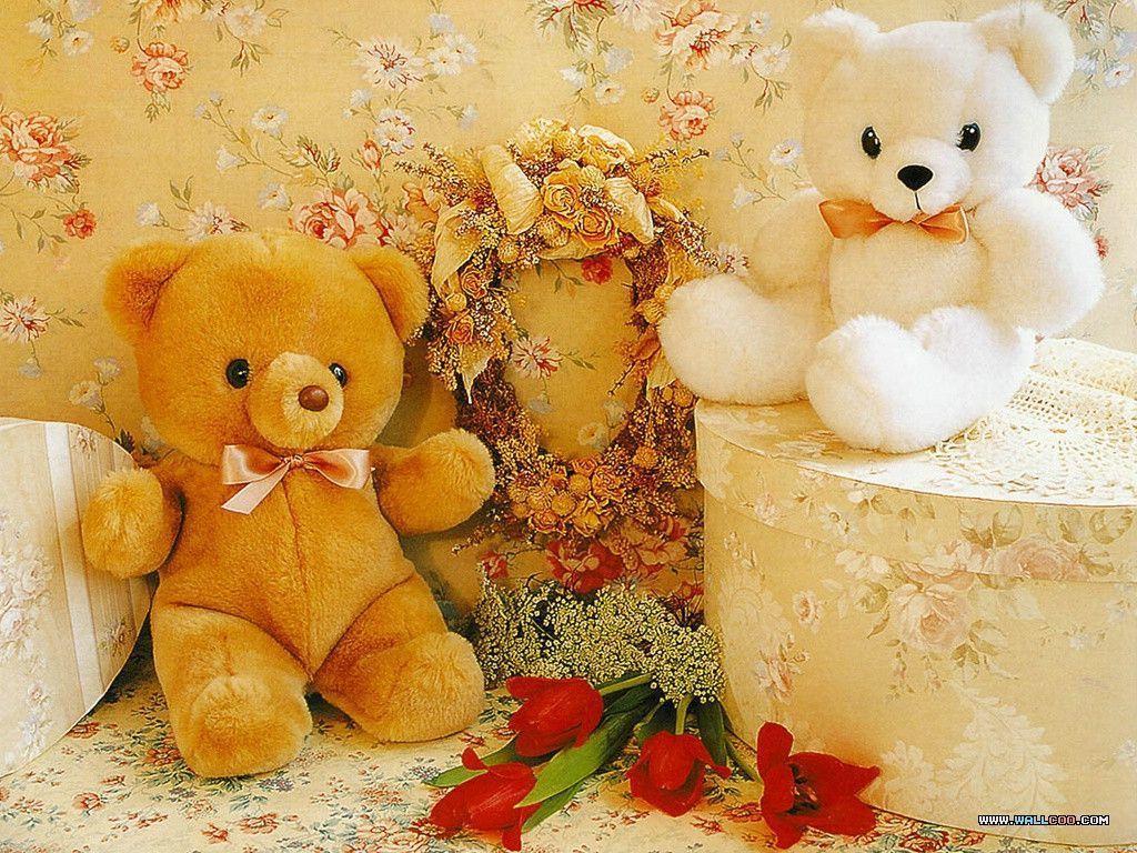 Teddy bears Animals Wallpaper