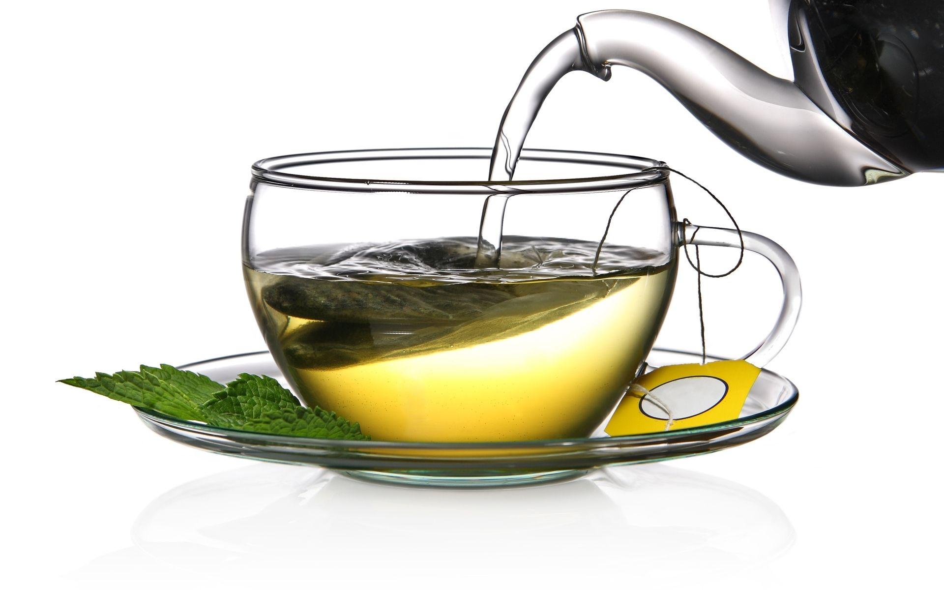 image For > Green Tea Leaves Wallpaper