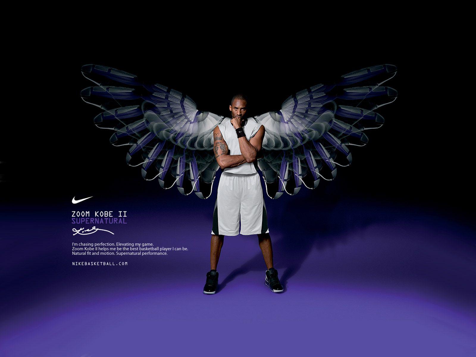 Kobe Bryant Nike Zoom Kobe II Wallpaper. Basketball Wallpaper at
