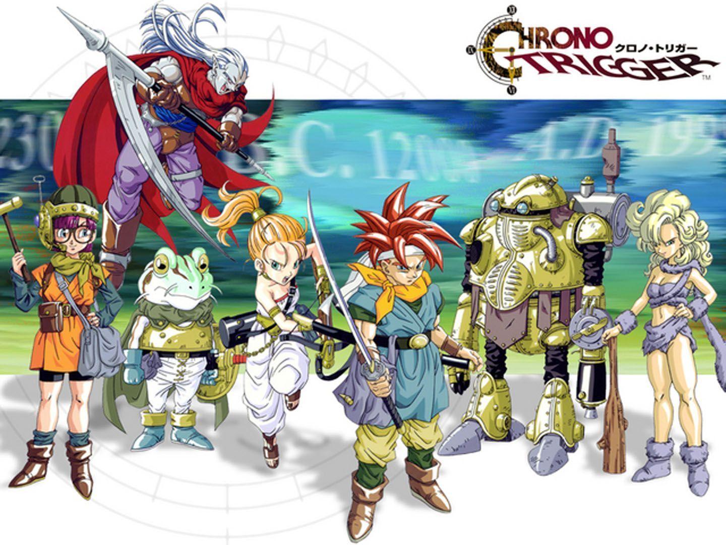 Cast Of Characters Games Wallpaper Image featuring Chronotrigger